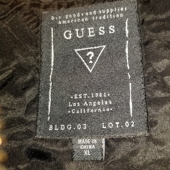 🔥RARE GUESS Los Angeles Chaos & Glory Jacket - Picture 6 of 8